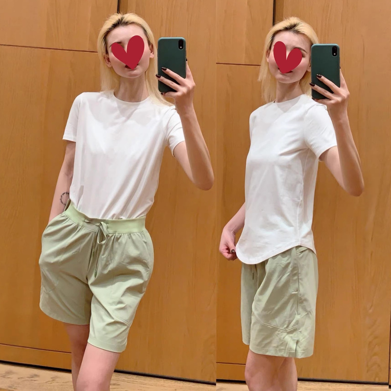 Heavyweight Short-Sleeve T-Shirt for Women, 2026 Summer New Style, Slim-Fit Cotton Tee, White Round Neck, Regular Shoulder Top, Versatile Base Layer