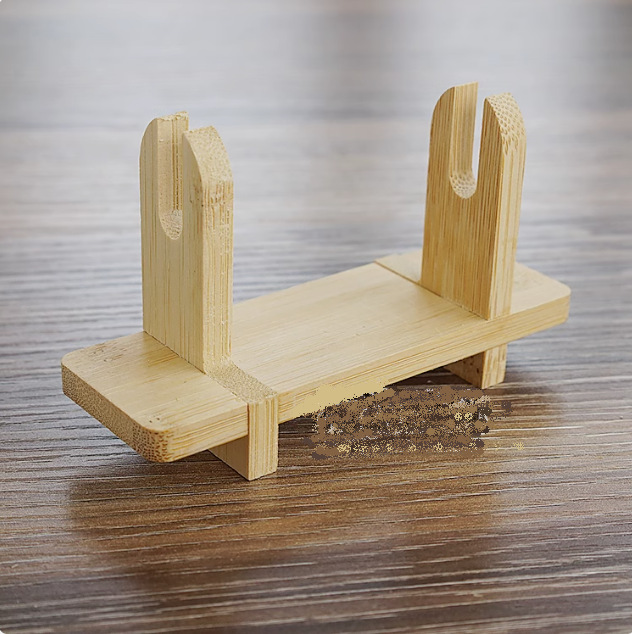 21cm ventilador plegable hueso de bambú pequeño esqueleto de ventilador estilo chino DIY hecho a mano grupo de construcción