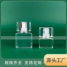 供应5ml香水眼药水瓶PS透明方形精油滴液分装塑料瓶