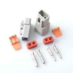 DTP06-2S 防水連接器 DTP04-2P 公母防水接插件