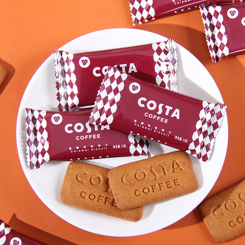 British COSTA Cafe Family Classic Caramel Flavor Biscuits Wedding Candy Wedding Candy Bulk Wholesale British COSTA Cafe Family Classic Caramel Flavor Biscuits Wedding Candy Wedding Candy Bulk Wholesale