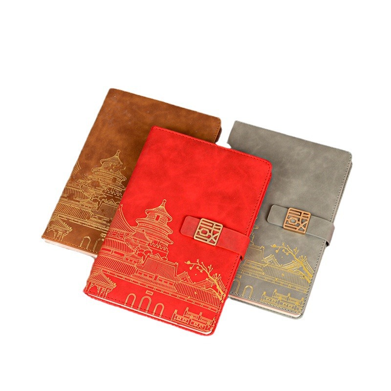 Cuaderno de negocios A5 personalizado con logotipo, planificador de oficina, piel sintética, regalo publicitario corporativo, juego de cuadernos