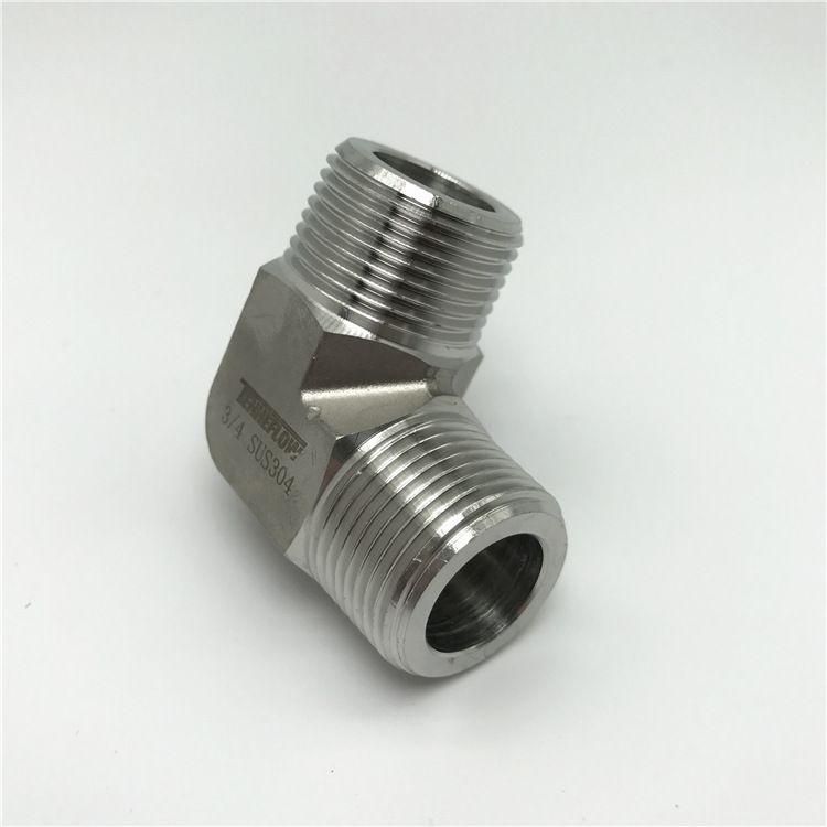 TENHEFLOW精加工气动元件卡套外螺纹直通接头CM0103 PT3/8