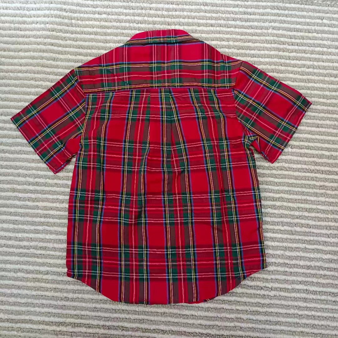 Camisa para niños Corea del Sur camisa de marca para niños y niñas Ropa original para niños de moda camisa de manga corta para niños al por mayor
