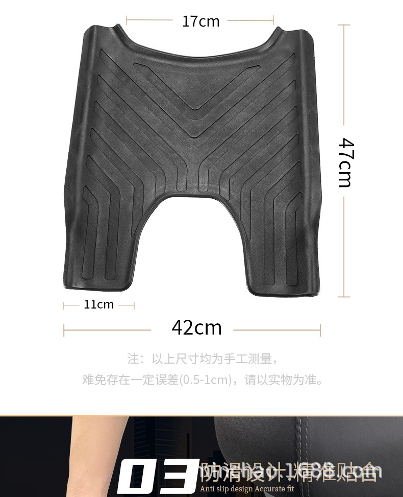 Electric Vehicle Floor Mats Are Suitable for Mavericks N1/N1S Edge-Wrapped Rubber Floor Mats, Non-Slip and Wear-Resistant Floor Mats, Comfortable and Waterproof