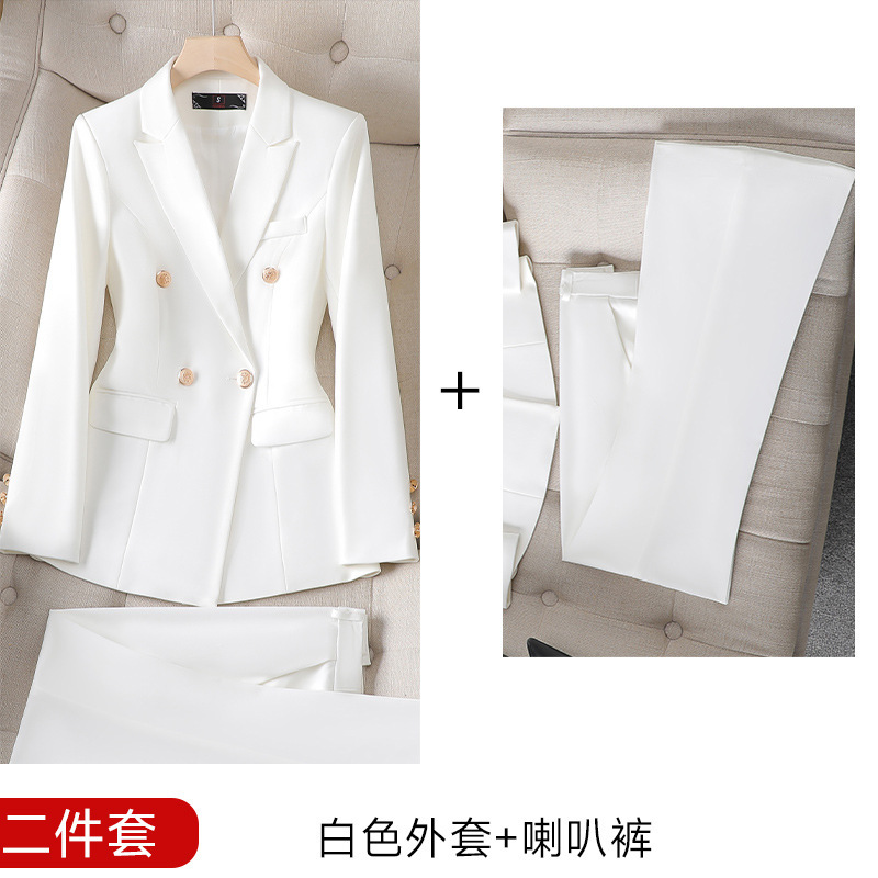 高端西装套装女春秋职业装气质大学生面试正装酒店经理工作服外套|undefined