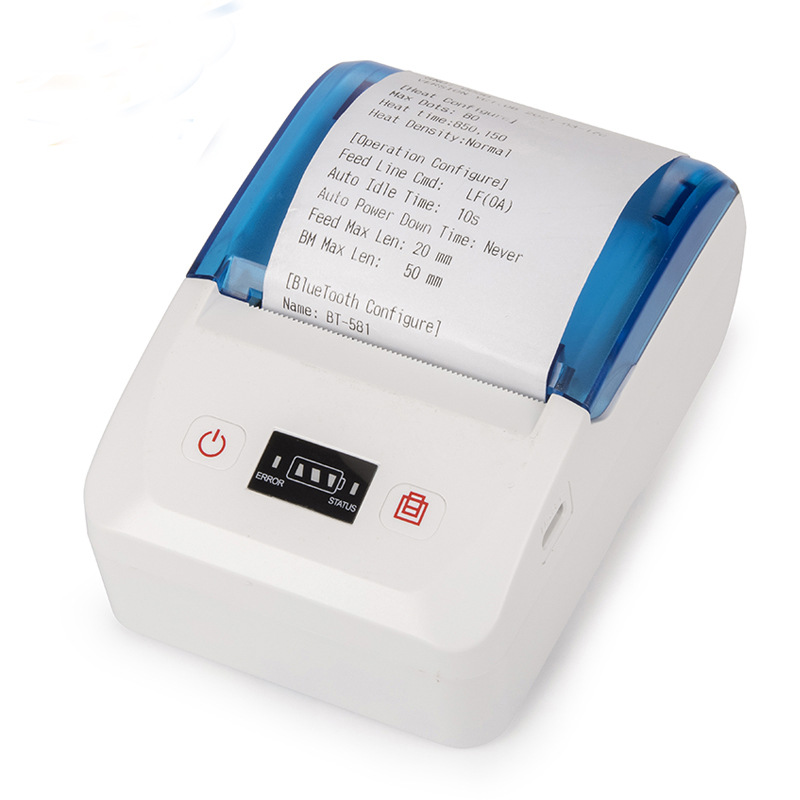 Price Label Printer Commercial Portable Small Thermal Self-Adhesive Product Barcode QR Code Wholesale 3