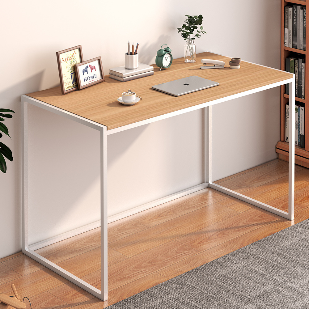 Escritorio de escritorio de computadora escritorio simple dormitorio de alquiler dormitorio estudio escritorio de estudiantes escritorio tabla rectangular