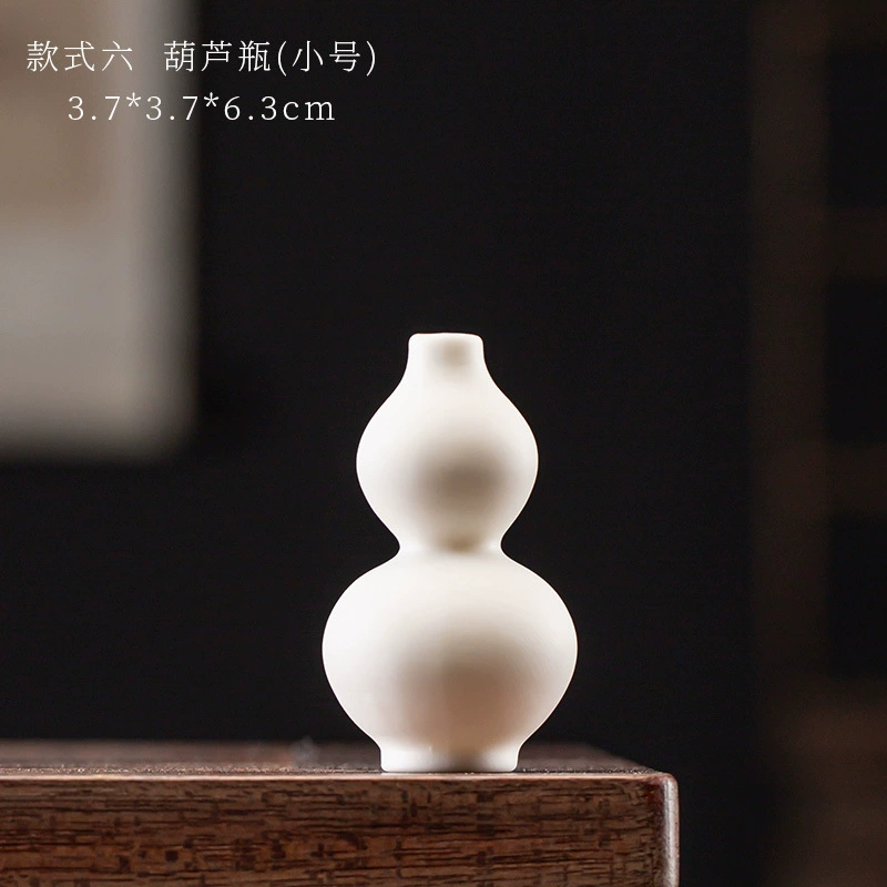 Чай Tieguanyin, керамические украшения в виде цветка для гостиной, домашний декор, маленькая вазочка