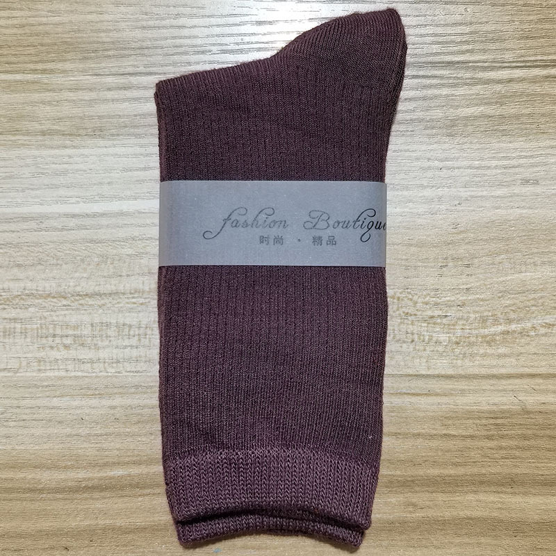 2025 nuevas calcetines de baile de color de mujer de dopamina calcetines de algodón de color sólido calcetines de tirada calcetines cuatro estaciones