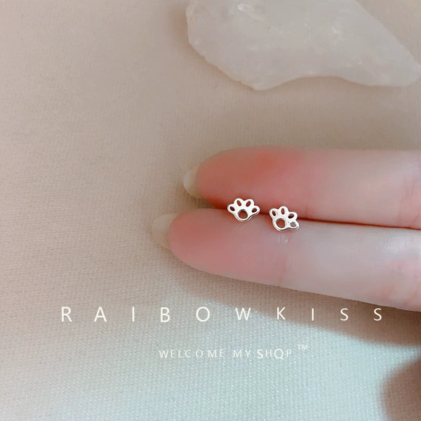 [小猫爪耳钉]