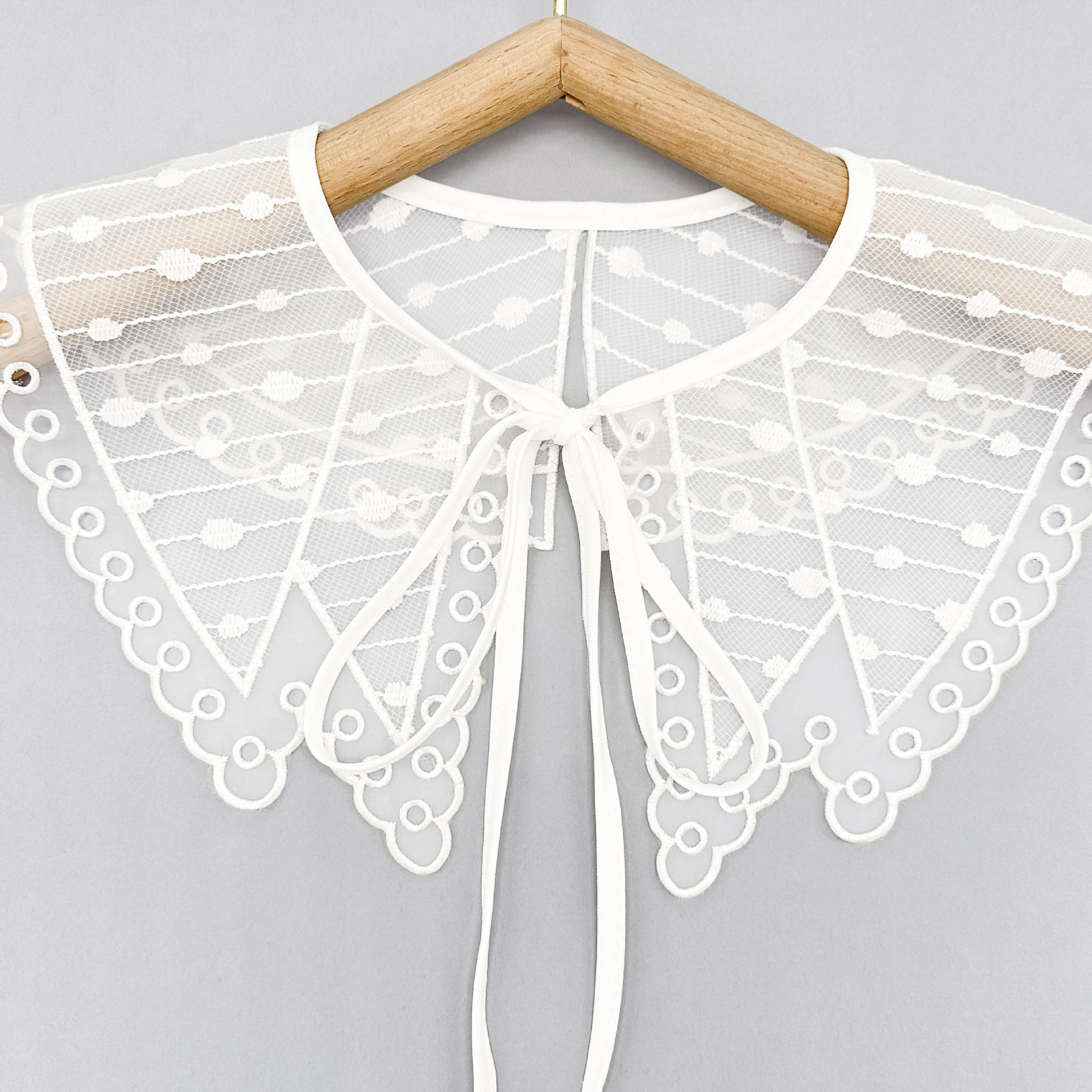 Collar de muñeca falso collar de encaje primavera-verano desmontable encaje de mujer camisa exterior con bordado de venta caliente transfronteriza image 3