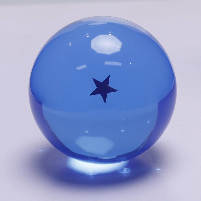 Suministro disponible de figuras de resina de Dragon Ball, adornos de bolas de resina, figuras de juguete de Dragon Ball de siete estrellas, regalos creativos.