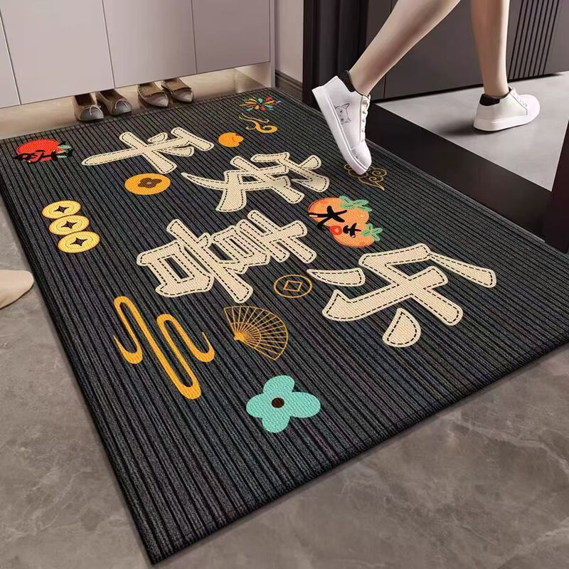 シンプルな入戸床マット汚れに強い玄関の玄関の足マット家庭用耐摩耗性除塵玄関のじゅうたんは代発できる|undefined