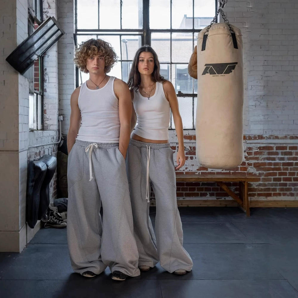 Европейская и американская внешняя торговля трансграничные брюки вышивка мужчин и женщин