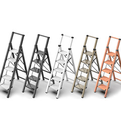 Herringbone ladder, household folding ladder, multifunctional telescopic aluminum ladder, ladder aluminum alloy, folding household ladder