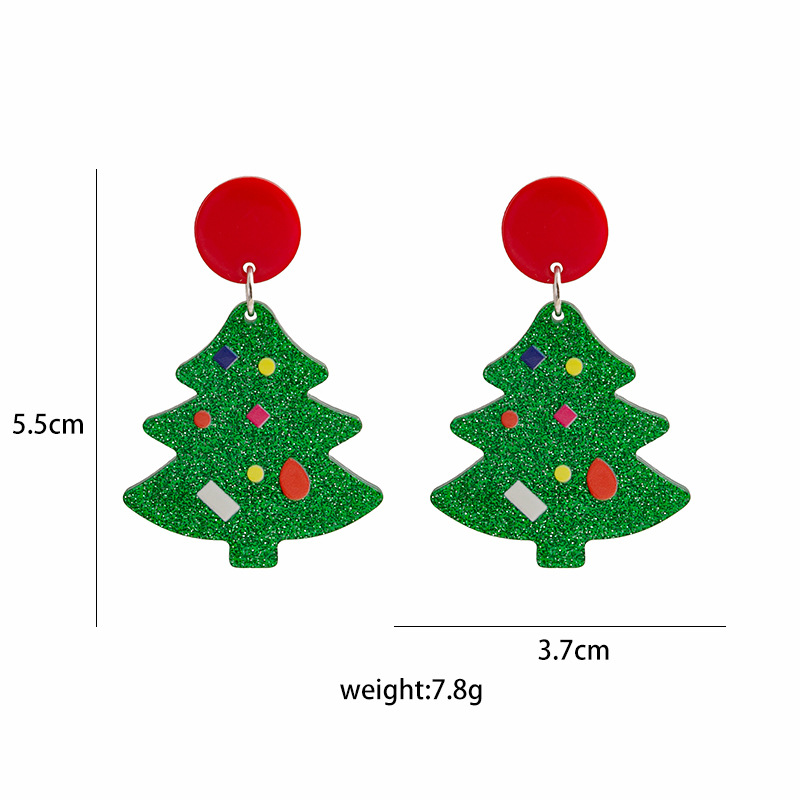 Fashion Geometric Arylic Womenu0027S Earrings 1 Pair