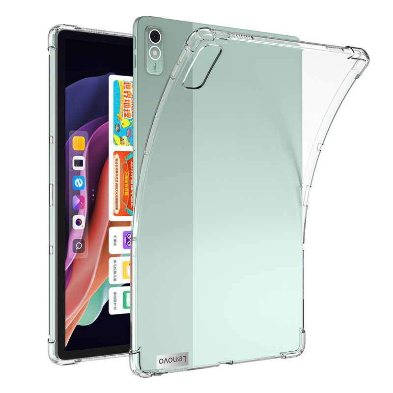 Suitable for Lenovo Tablet Small New PadPlus11.5 Protective Cover 2023 Four Corner Airbag Anti-drop Transparent Soft Shell