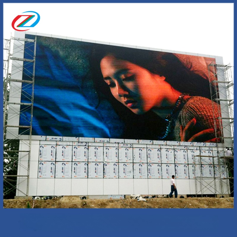 Pantalla de publicidad nueva al aire libre P8 pegatinas de mesa pantalla LED pantalla cuadrada de TV a todo color