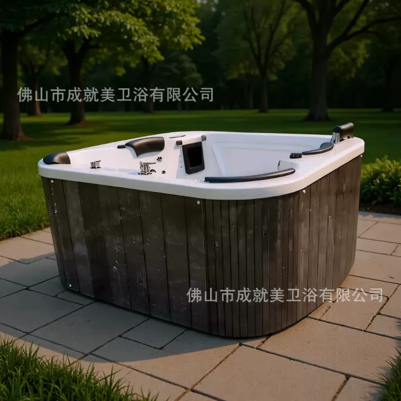 家用花园户外5-6人泳池亚克力缸按摩浴缸swinging spa pool tubs