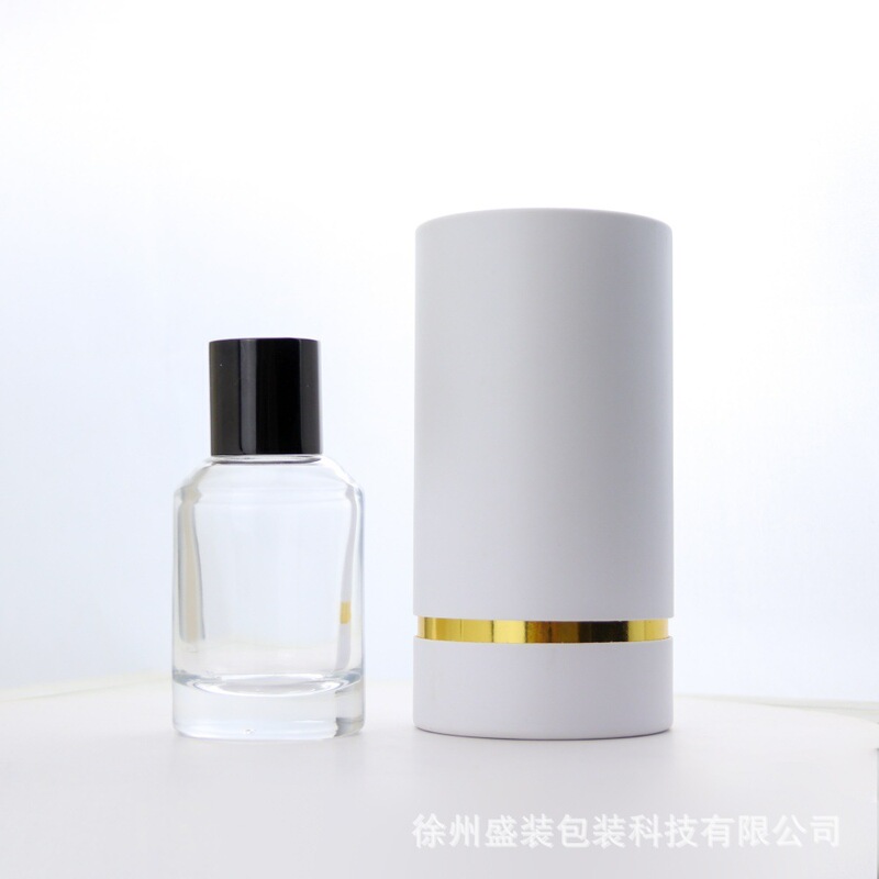現物卸売りバヨネット30ml 50ml 100ml高級贅沢香水瓶円形斜め肩スプレー香水瓶|undefined