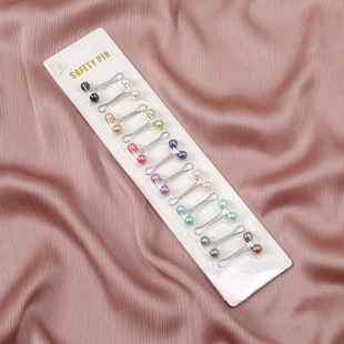 2024 New Summer Cross-Border Decoration, National Style Design, Simple Silk Scarf Buckle Brooch, Dual-Use, Versatile for Women