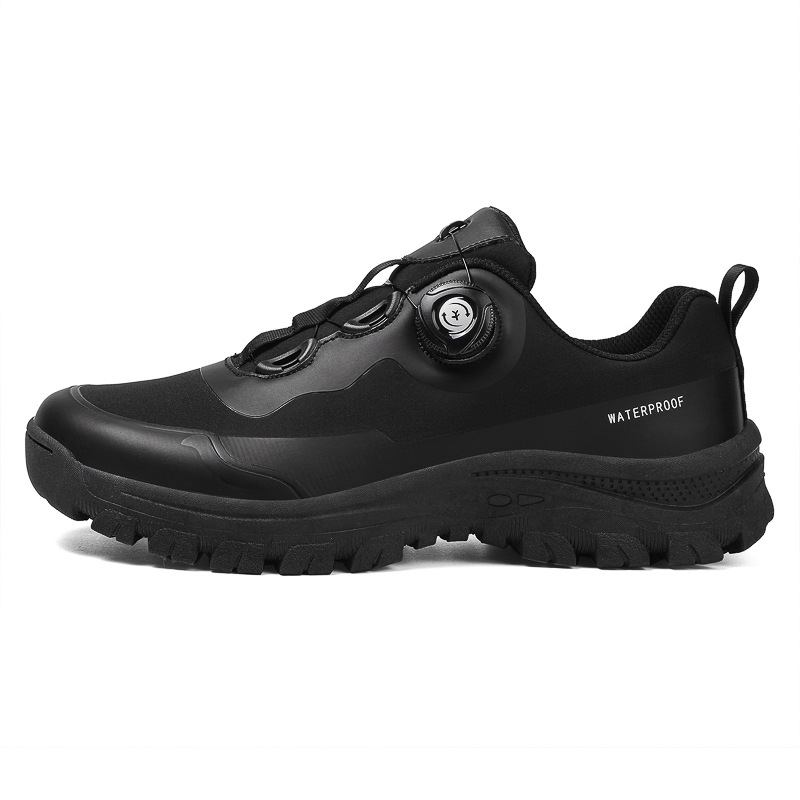 Botones transfronterizos zapatos de montaña de tamaño grande hombre al aire libre zapatos de seguridad antideslizantes un cabello 46 47