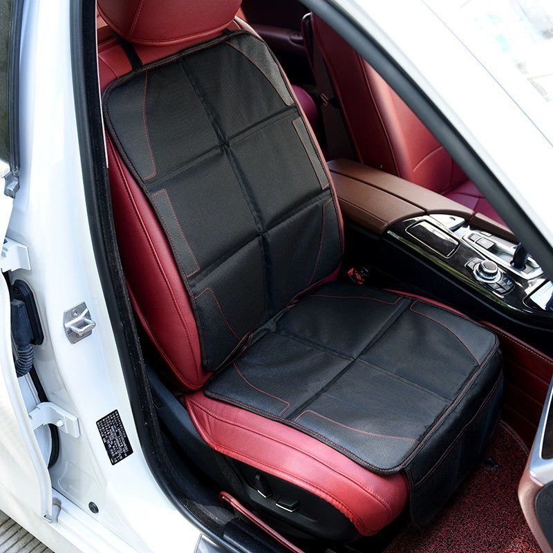 Детская подушка для автомобильного кресла, противоскользящая и износостойкая, кожаная защитная накладка для сиденья, защита для детского стульчика, противоскользящая и износостойкая