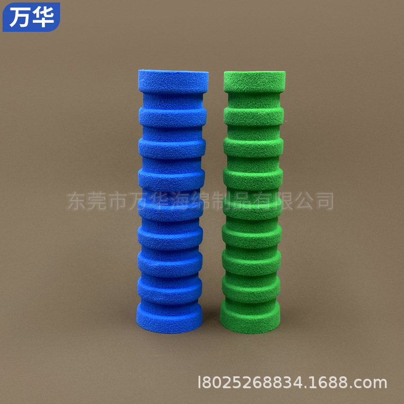 厂家生产彩色橡塑海绵手把套 NBR橡胶发泡套管 运动器材指印把套