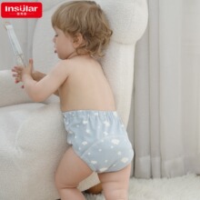 宝宝训练裤婴儿夏a类透气网眼隔尿裤可水洗尿布裤宝宝日常练习裤