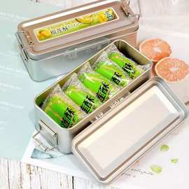 金斯泊凤梨酥榴莲酥芒果酥100g铁盒装休闲年货伴手礼搭档零食点心