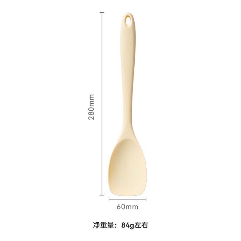 Cuchara de arroz con mango de madera y cocina antiadherente resistente a altas temperaturas de grado alimenticio