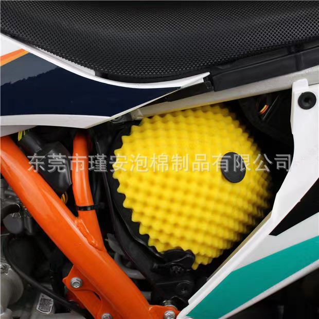 供应 华洋K6R克维思K16K18恒舰越野摩托车空滤芯 空滤海绵防尘网*