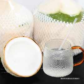 海南新鲜椰子椰青批发可一件代发9个开盖椰肉椰球4个开椰器