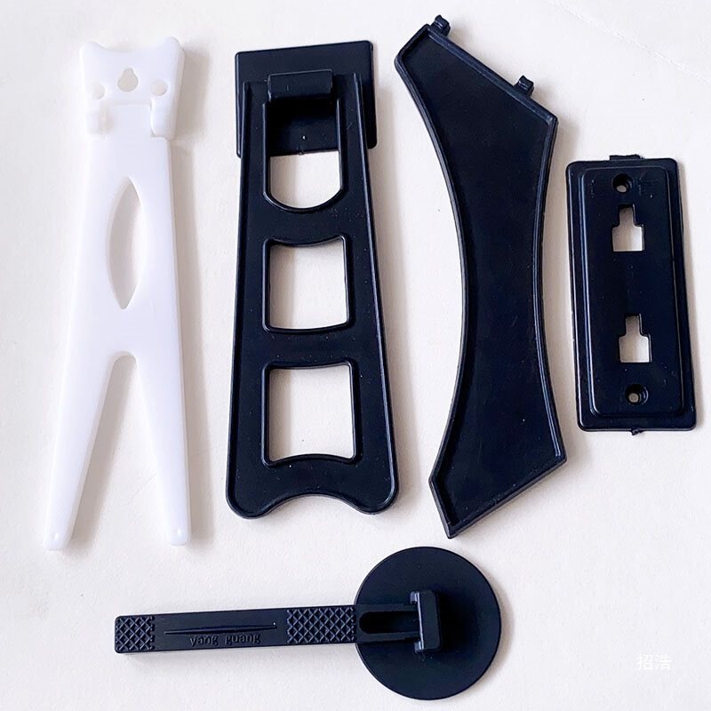 Self-Adhesive Bracket Photo Frame Table Support Bracket Desktop Photo Rear Plastic Support Leg Black White Bracket