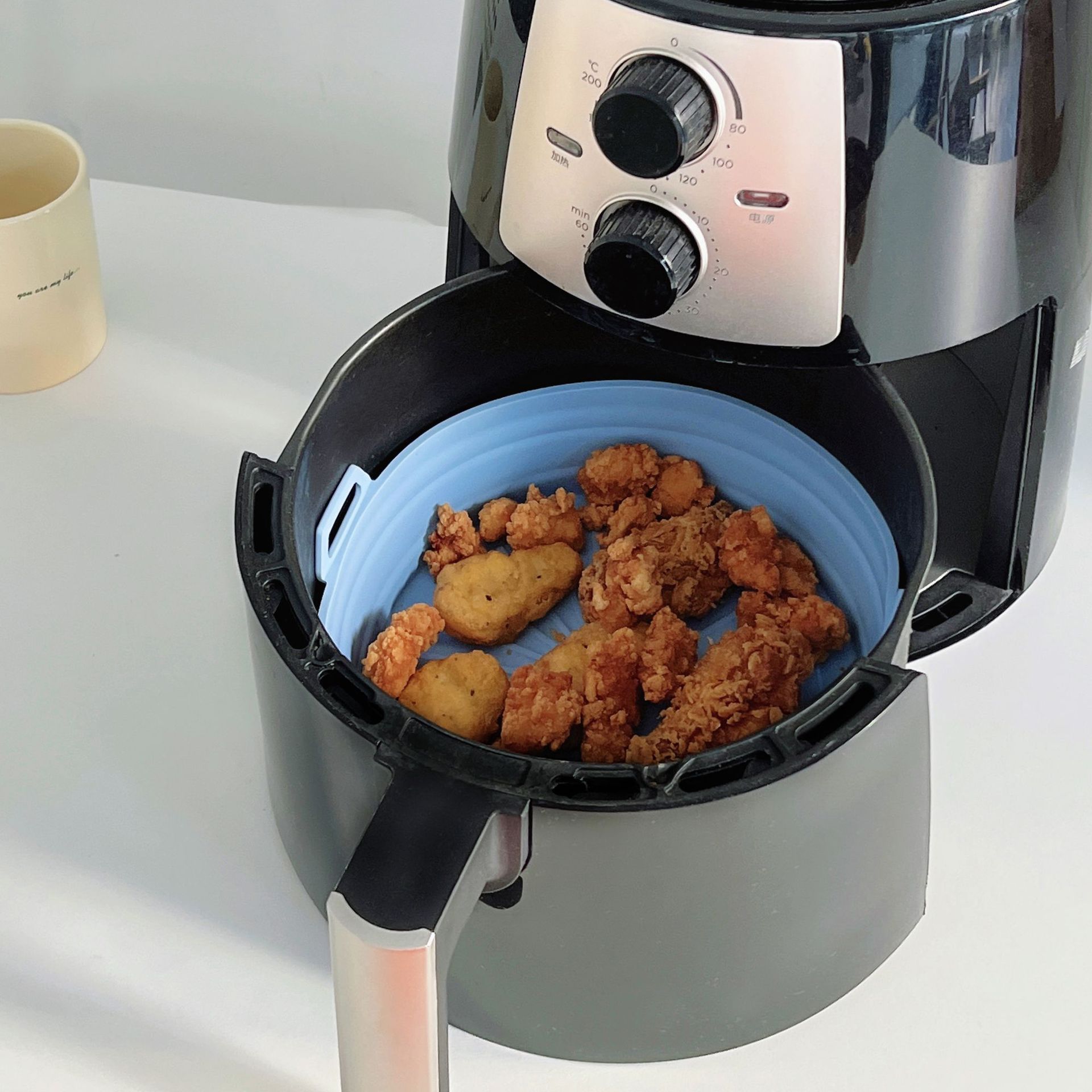 Air Fryer Silicone pot硅胶烤盘