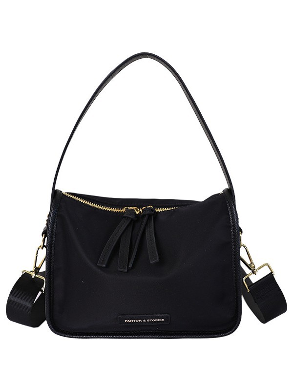 Bolsa de tela de nylon de gran capacidad para mujeres verano 2026 nueva moda moda moda bolsas de almohada de viaje bolsa de ocio