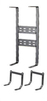 Motorcycle trunk — Cross-Border New Model 25L Motorcycle Side - universal-side-case-mounting-brackets-pair
