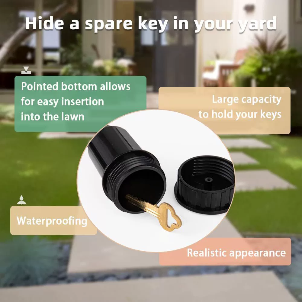 Новая продукция трансграничной торговли: скрытый имитируемый Sprinkler ключи, денежный запас, коробка для хранения во избежание потери