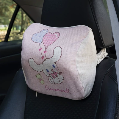 Waist support, support suit driver waist support - diamond-pillow-pink-big-eared-dog-single