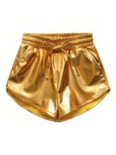 K 16544 Modern Dance Shorts Leather Pants Ƥ���赸�̿�