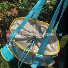 厂家直销跨境韩国喜马林多口袋大容量游泳收纳网包干湿分离游泳包