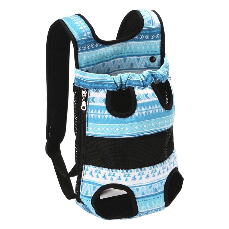 Transfronterizo de Venta caliente PET hombro pecho bolsa portátil para mascotas bolsa transpirable gato bolsa Teddy perro pequeño mochila