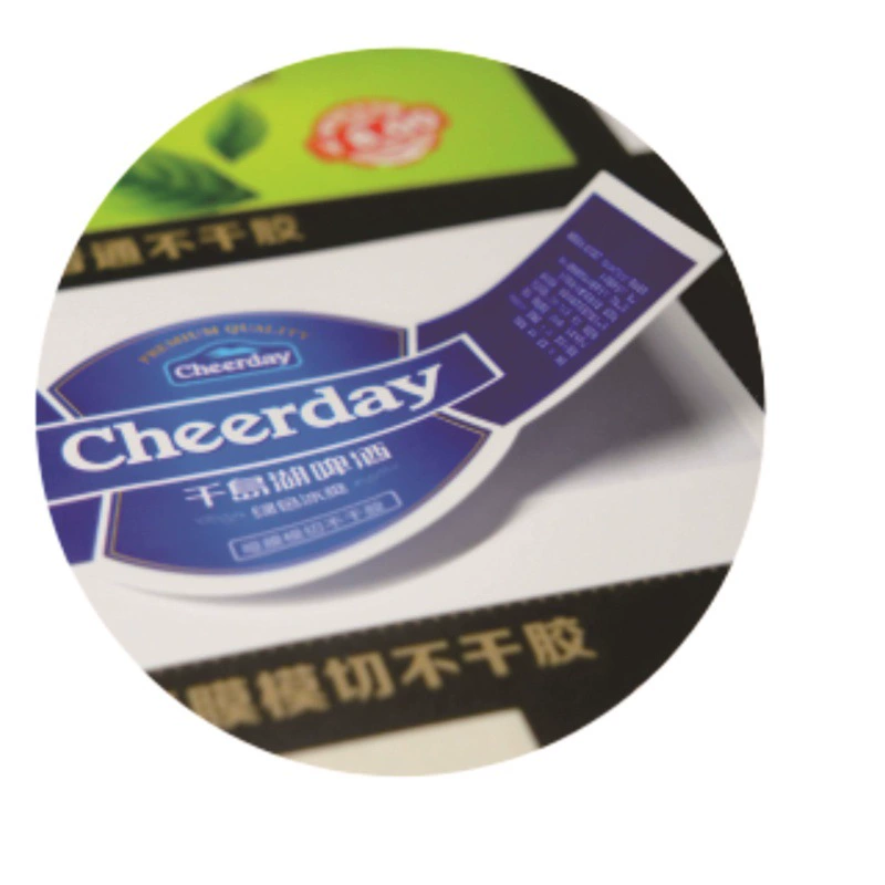 Самоклеящаяся бумага с покрытием, самоклеящаяся прозрачная ПВХ-наклейка, дизайн сертификата продукта, печать логотипа продукта