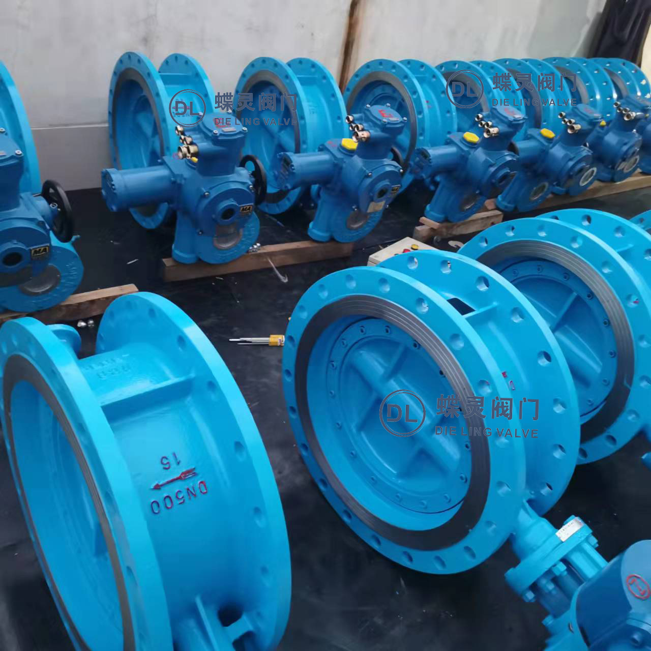 WSD941X-16矿用隔爆型电动蝶阀 DN700瓦斯防爆用电动法兰蝶阀