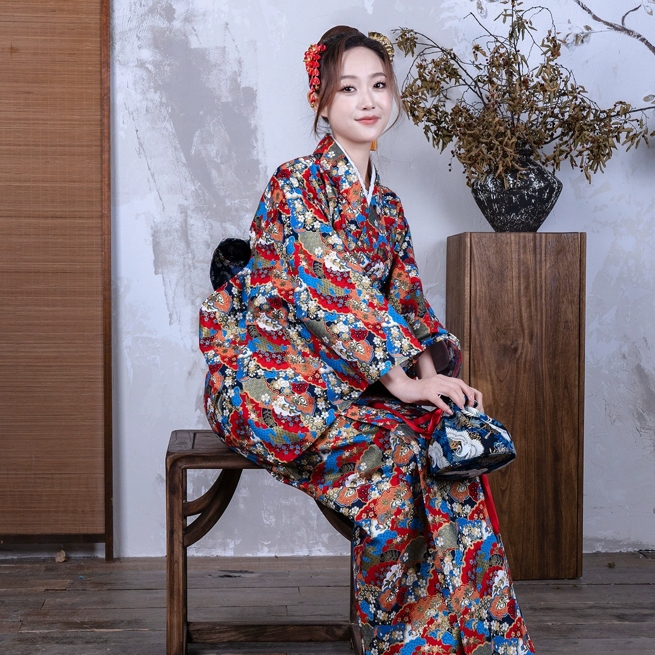 Сакура Кимоно-японский сценарий убийства японского магазина