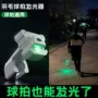 夜光荧光带灯发光羽毛球拍