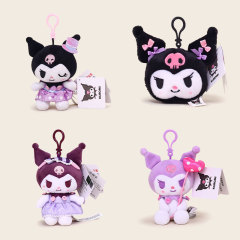 正規版授権サンリオクロミ変装シリーズのぬいぐるみストラップ