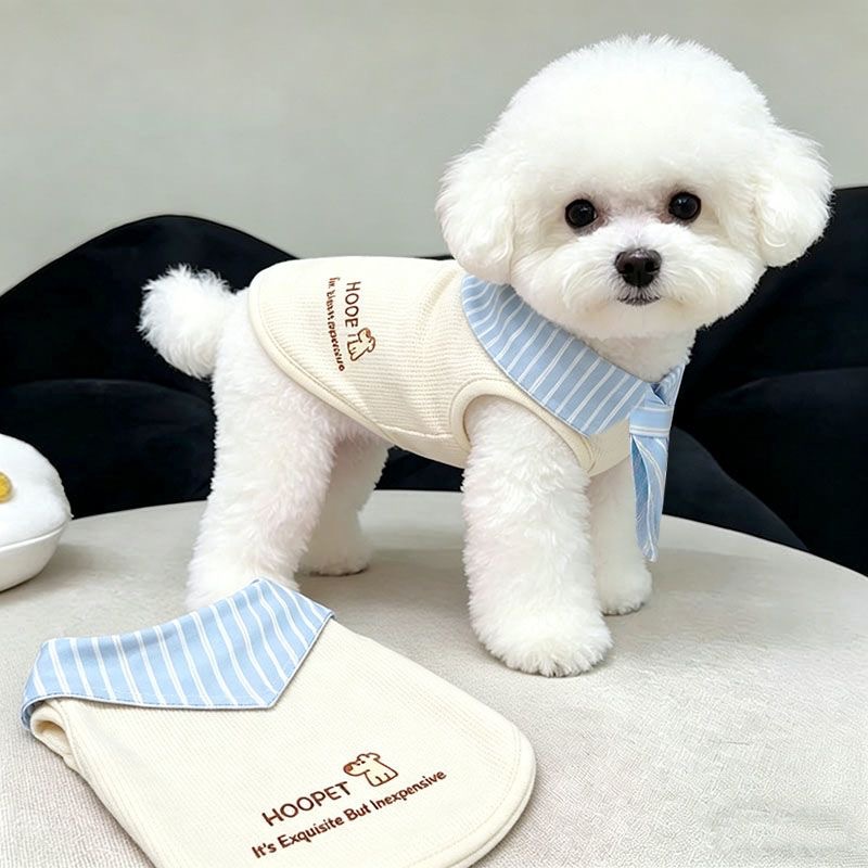 Chaleco de verano para perro estilo universitario transpirable_voghion.com