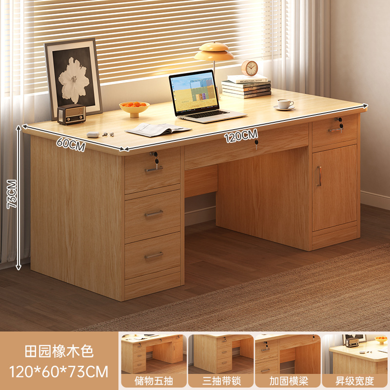 Escritorio de escritorio de computadora escritorio doméstico escritorio moderno simple escritorio con cajón escritorio de escritorio dormitorio estudiantil escritorio